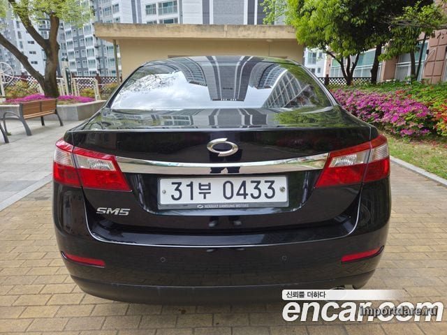 RENAULT KOREA SM5 NOVA 2017 — 110 690 км, чёрный, Корея — под ключ — фото 6