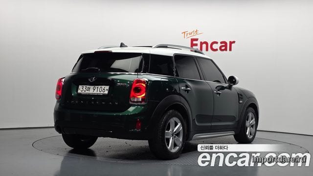 MINI COOPER D COUNTRYMAN 2018 — 102 813 км, тёмно-зелёный, Корея — под ключ — фото 2