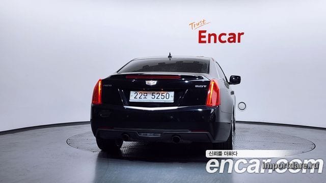 CADILLAC ATS 2016 — 139 734 км, чёрный, Корея — под ключ — фото 4