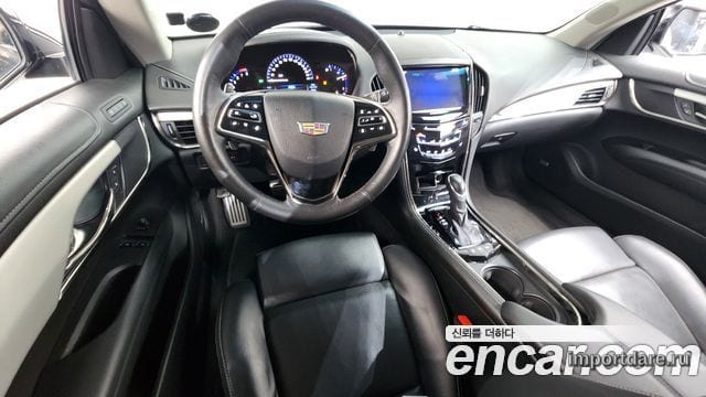 CADILLAC ATS 2016 — 139 734 км, чёрный, Корея — под ключ — фото 7