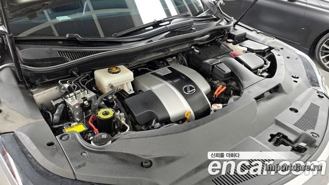 LEXUS RX450H 2017 — 58 301 км, светло-золотистый, Корея — под ключ — фото 6