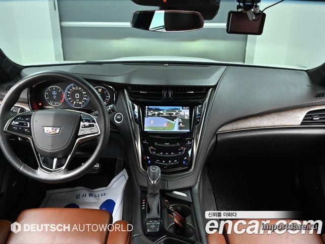 CADILLAC CTS 2015 — 112 000 км, белый, Корея — под ключ — фото 7