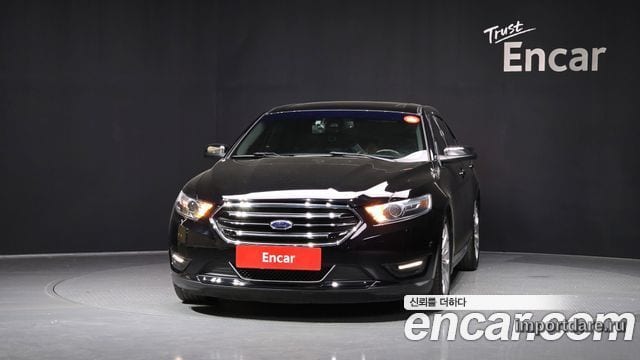 FORD TAURUS 2017 — 100 245 км, чёрный, Корея — под ключ — фото 3