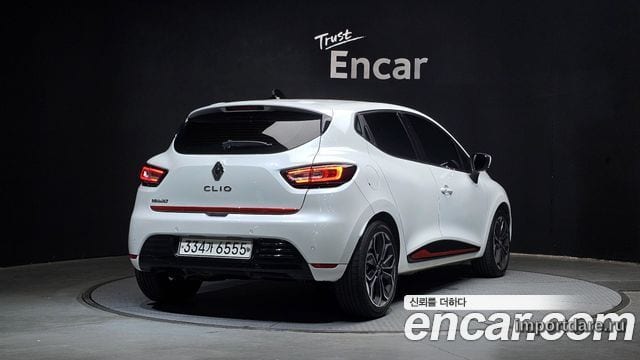 RENAULT KOREA CLIO 2019 — 85 930 км, белый, Корея — под ключ — фото 2