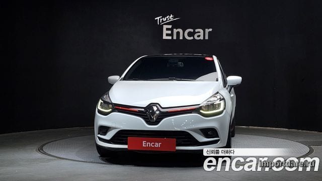 RENAULT KOREA CLIO 2019 — 85 930 км, белый, Корея — под ключ — фото 3