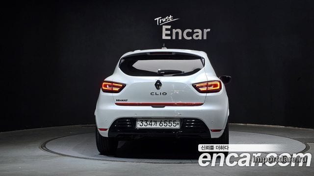 RENAULT KOREA CLIO 2019 — 85 930 км, белый, Корея — под ключ — фото 4
