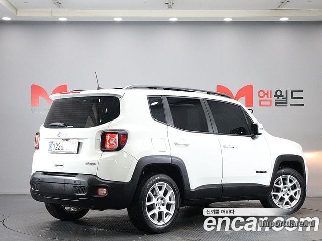 JEEP RENEGADE 2021 — 38 857 км, белый, Корея — под ключ — фото 3