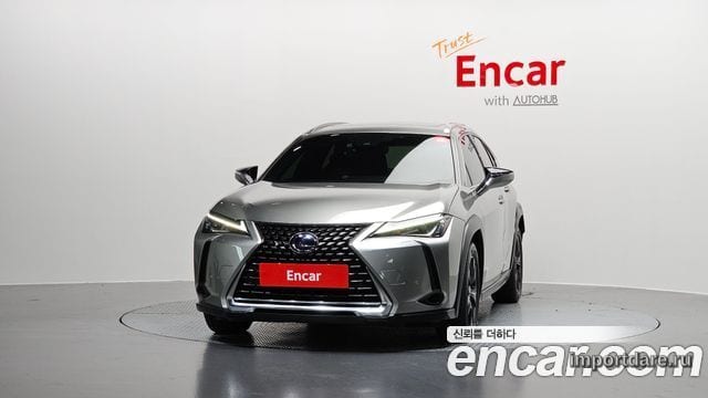 LEXUS UX250H 2020 — 81 872 км, серебристо-серый, Корея — под ключ — фото 3