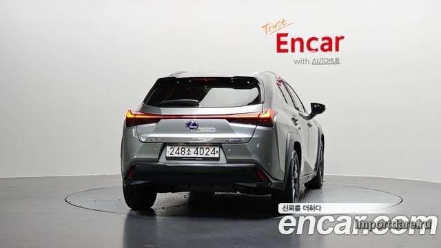 LEXUS UX250H 2020 — 81 872 км, серебристо-серый, Корея — под ключ — фото 4