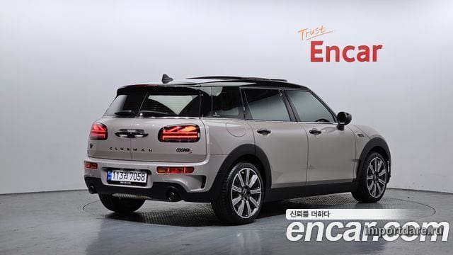 MINI COOPER S CLUBMAN 2023 — 16 126 км, светло-золотистый, Корея — под ключ — фото 2