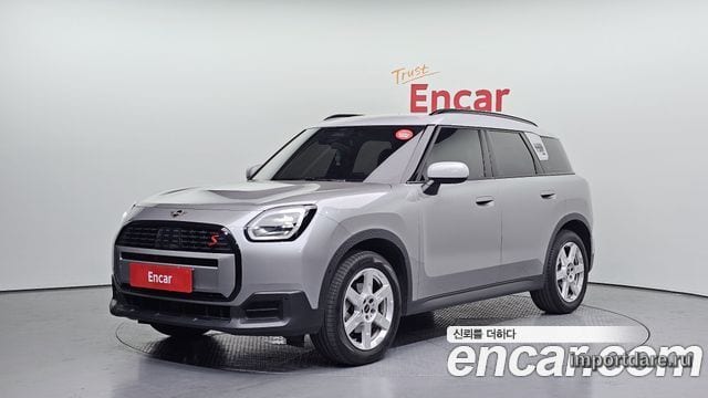 MINI COOPER S COUNTRYMAN 2025 — 17 642 км, серебристый, Корея — под ключ — фото 1