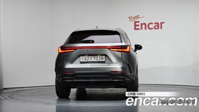 LEXUS NX350H 2023 — 99 021 км, серебристо-серый, Корея — под ключ — фото 4