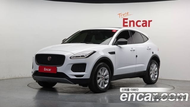 JAGUAR E-PACE 2018 — 38 467 км, белый, Корея — под ключ — фото 1