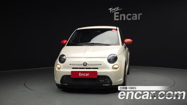 FIAT 500E 2017 — 31 729 км, белый-перламутр, Корея — под ключ — фото 3