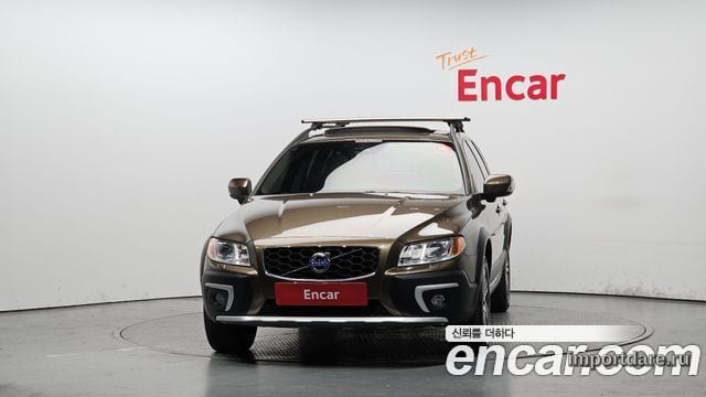 VOLVO XC70 2014 — 89 445 км, светло-золотистый, Корея — под ключ — фото 3
