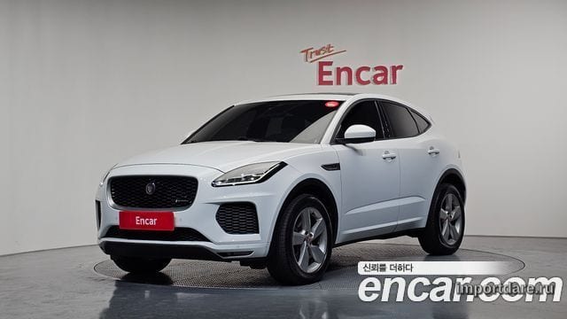 JAGUAR E-PACE 2018 — 79 223 км, белый, Корея — под ключ — фото 1