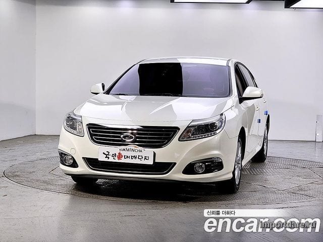 RENAULT KOREA SM5 PLATINUM 2013 — 158 696 км, белый, Корея — под ключ — фото 2