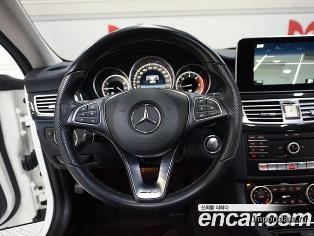 MERCEDES-BENZ CLS-CLASS W218 2017 — 85 577 км, белый-перламутр, Корея — под ключ — фото 4