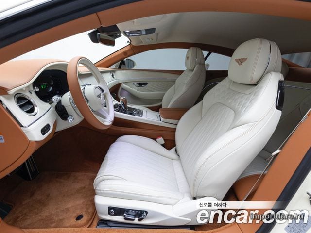 BENTLEY CONTINENTAL 2026 — 2 177 км, белый-перламутр, Корея — под ключ — фото 10