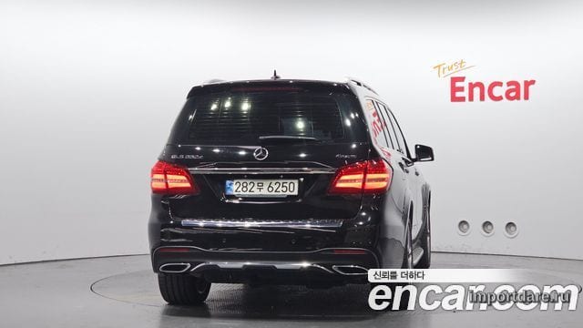 MERCEDES-BENZ GLS-CLASS X166 2018 — 107 360 км, чёрный, Корея — под ключ — фото 4