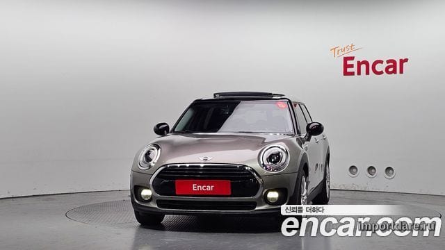 MINI COOPER D CLUBMAN 2018 — 148 443 км, светло-золотистый, Корея — под ключ — фото 3