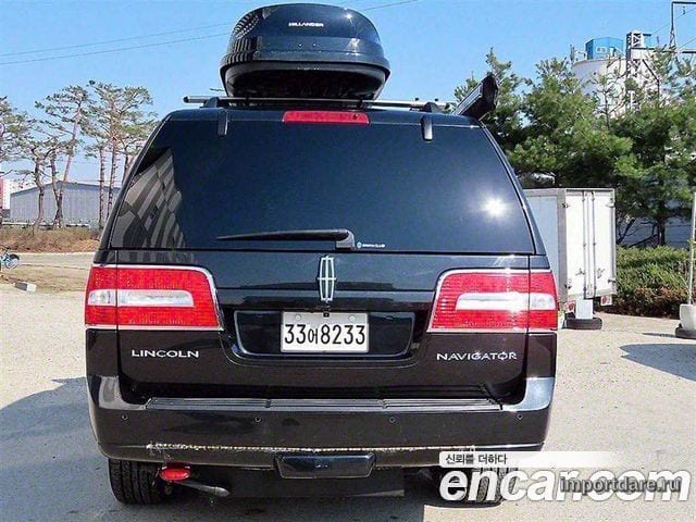LINCOLN NAVIGATOR 2014 — 34 052 км, чёрный, Корея — под ключ — фото 4