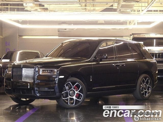 ROLLS-ROYCE CULLINAN 2021 — 34 900 км, чёрный, Корея — под ключ — фото 2