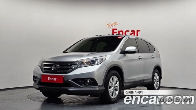 HONDA NEW CR-V 2012 — 139 676 км, серебристый, Корея — под ключ — фото 1