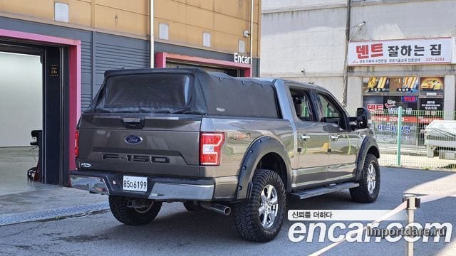 FORD F150 2019 — 93 393 км, коричневый, Корея — под ключ — фото 2
