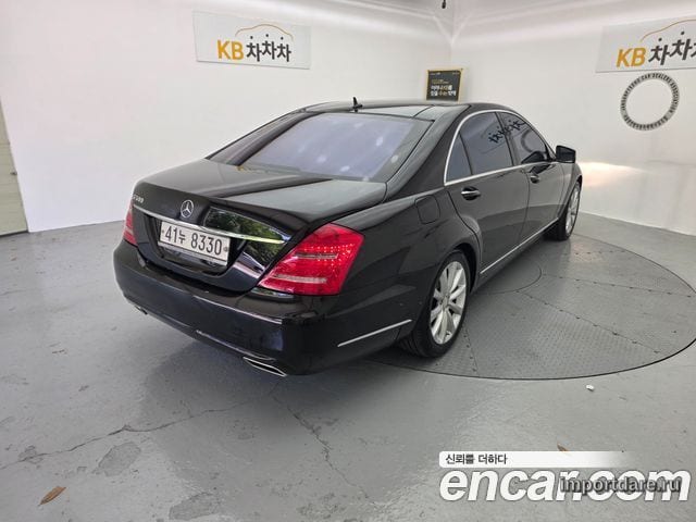 MERCEDES-BENZ S-CLASS W221 2010 — 86 000 км, чёрный, Корея — под ключ — фото 2