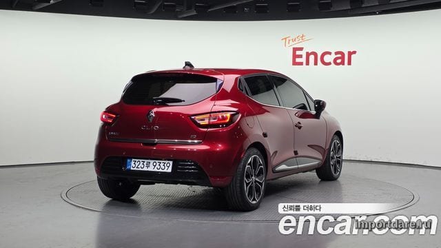 RENAULT KOREA CLIO 2018 — 145 120 км, красный, Корея — под ключ — фото 2