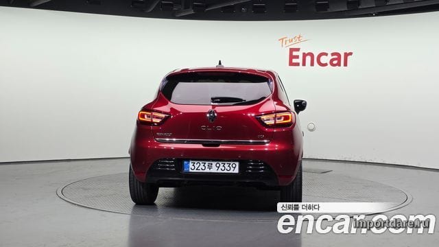 RENAULT KOREA CLIO 2018 — 145 120 км, красный, Корея — под ключ — фото 4