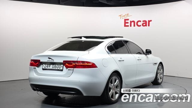 JAGUAR XE 2016 — 233 106 км, белый, Корея — под ключ — фото 2