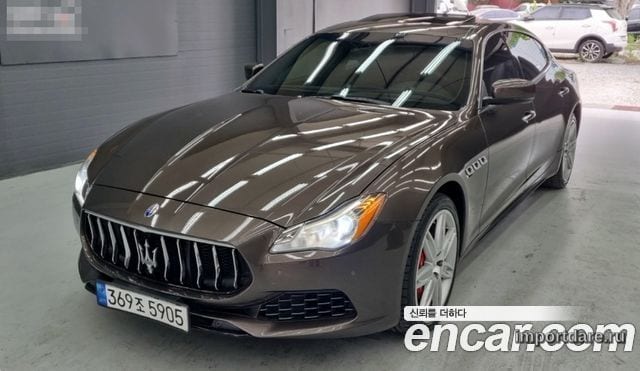 MASERATI QUATTROPORTE 2016 — 143 036 км, Корея — под ключ — фото 1