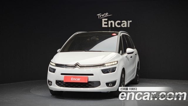 CITROEN GRAND C4 PICASSO 2017 — 85 059 км, белый, Корея — под ключ — фото 3