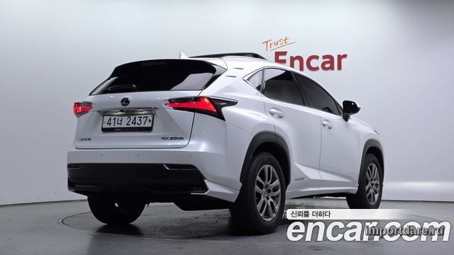 LEXUS NX300H 2017 — 67 765 км, белый, Корея — под ключ — фото 2