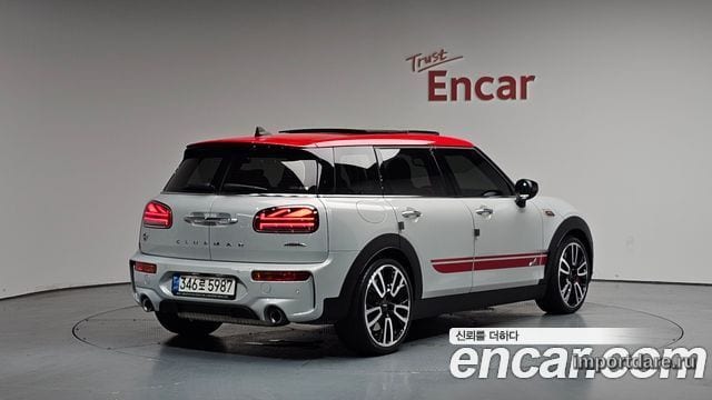 MINI COOPER S CLUBMAN 2021 — 46 297 км, серебристо-серый, Корея — под ключ — фото 2