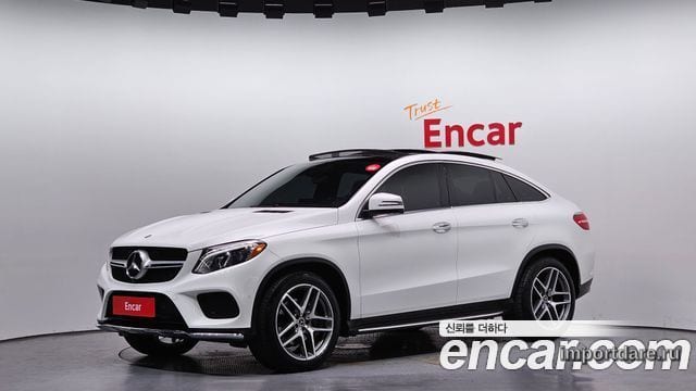 MERCEDES-BENZ GLE-CLASS W166 2018 — 54 366 км, белый, Корея — под ключ — фото 1