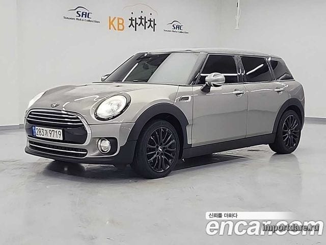 MINI COOPER D CLUBMAN 2016 — 128 899 км, серый, Корея — под ключ — фото 2