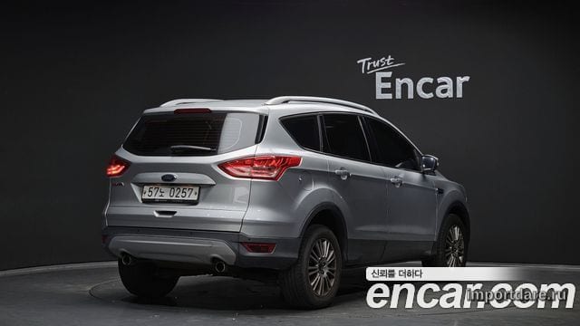 FORD KUGA 2016 — 177 741 км, серебристый, Корея — под ключ — фото 2
