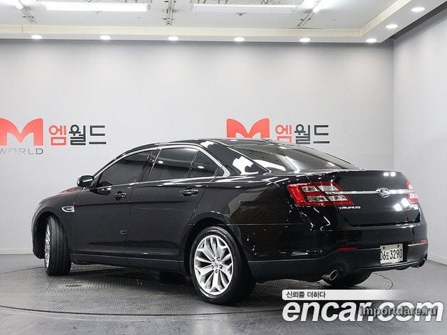FORD TAURUS 2016 — 105 610 км, чёрный, Корея — под ключ — фото 4