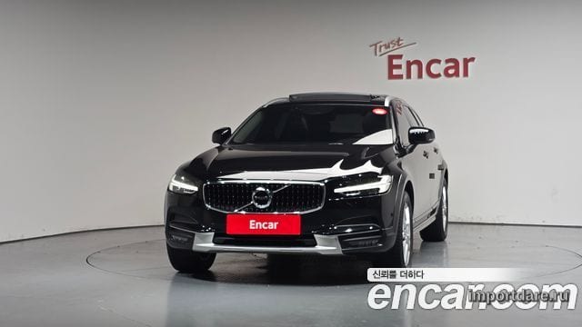VOLVO V90 CROSS COUNTRY 2018 — 123 753 км, чёрный, Корея — под ключ — фото 3