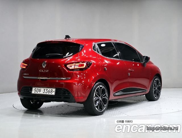RENAULT KOREA CLIO 2019 — 51 470 км, красный, Корея — под ключ — фото 2