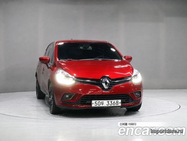 RENAULT KOREA CLIO 2019 — 51 470 км, красный, Корея — под ключ — фото 3
