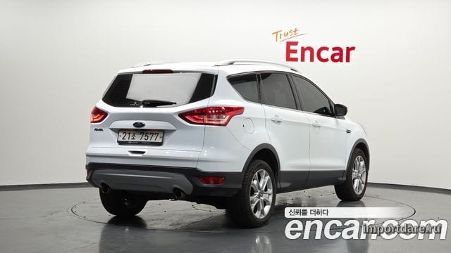 FORD KUGA 2016 — 145 879 км, белый, Корея — под ключ — фото 2