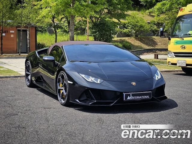LAMBORGHINI HURACAN 2021 — 9 100 км, чёрный, Корея — под ключ — фото 3