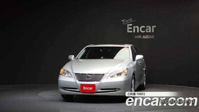 LEXUS ES350 2009 — 195 568 км, серебристо-серый, Корея — под ключ — фото 3