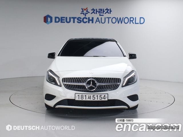 MERCEDES-BENZ A-CLASS W176 2015 — 115 500 км, белый, Корея — под ключ — фото 3
