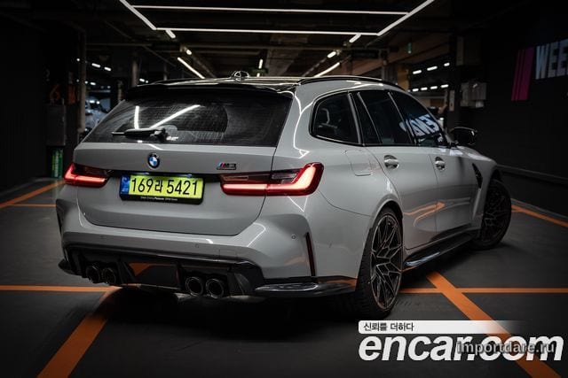 BMW M3 2026 — 4 500 км, светло-серебристый, Корея — под ключ — фото 4