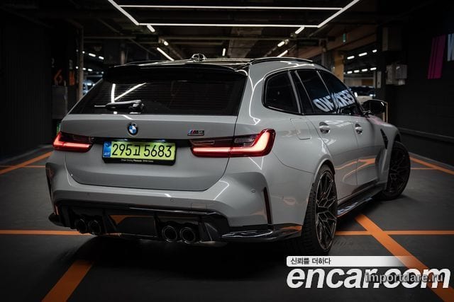BMW M3 2026 — 4 500 км, светло-серебристый, Корея — под ключ — фото 4